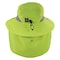 Ergodyne L/XL Lime Ranger Hat - Neck Shade 8934 - alternate 5